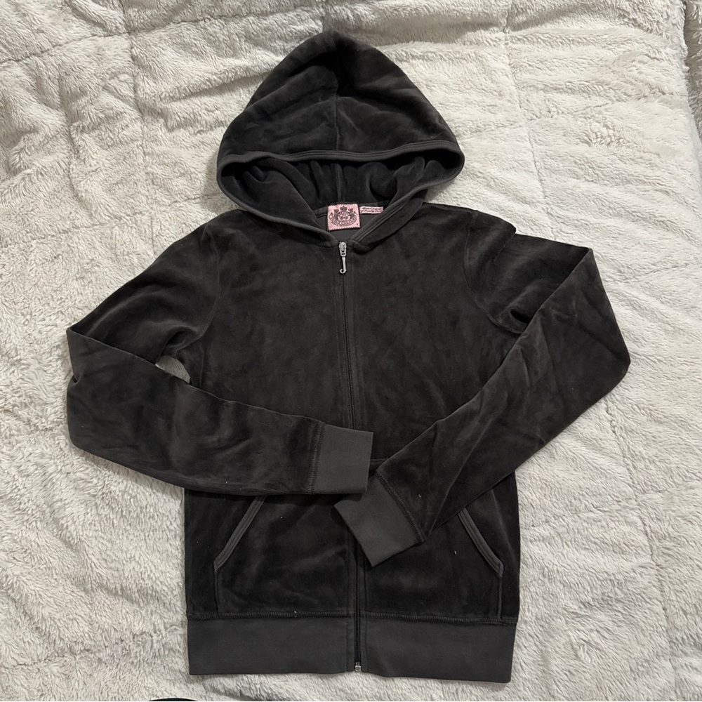 Y2K Juicy Couture Velour Zip Up
